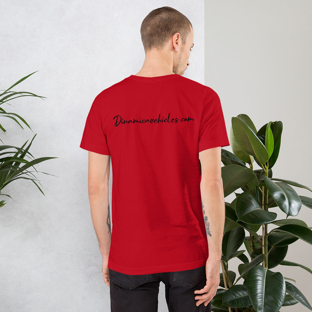 Dinamica Team Shirt (Black Lettering)